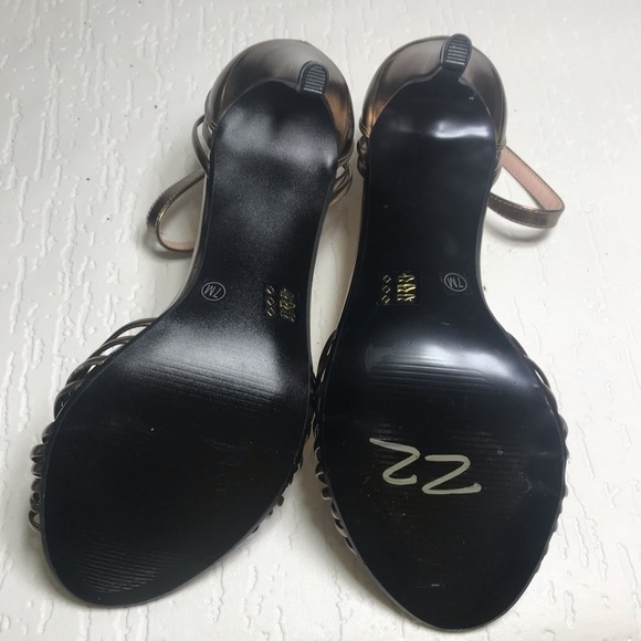 Chinese Laundry copper ankle strap sandals 7 nwot - Picture 4 of 5